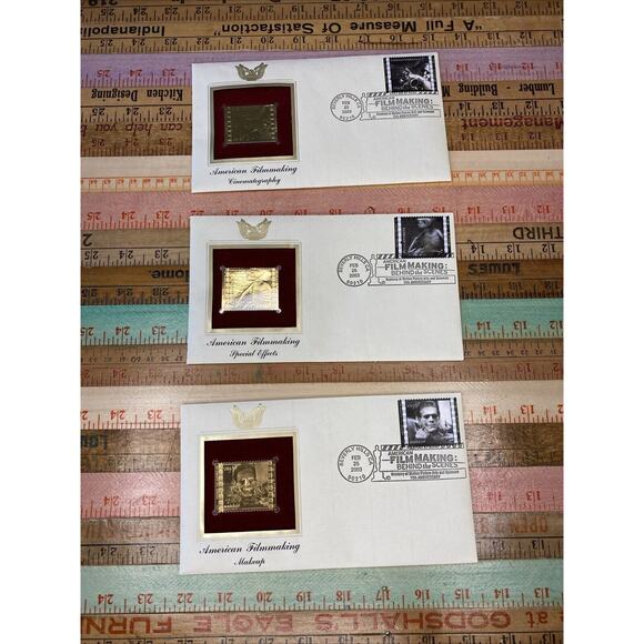FILMMAKING Cinematography Makeup SPECIAL EFFECTS ET Munsters FIRST ISSUE Stamp - Picture 1 of 11
